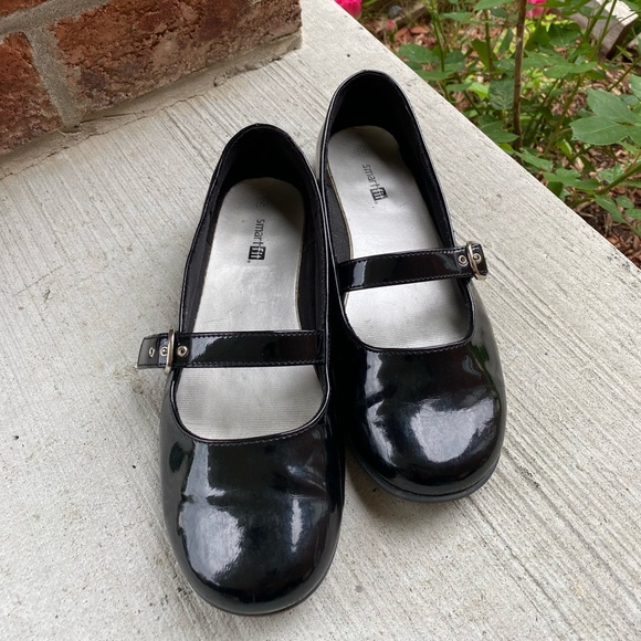Black Smartfit flats women’s size 5.5 - Picture 3 of 4